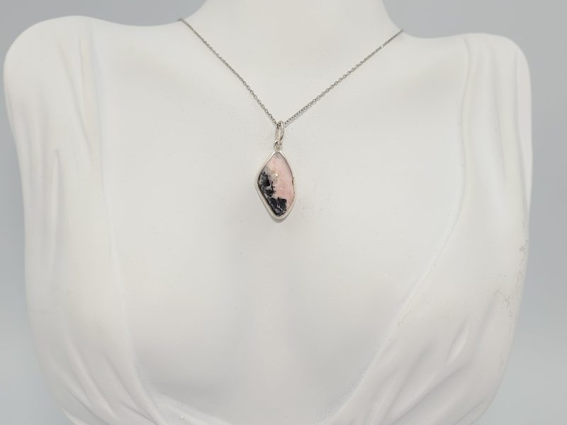 Rodochrosite-Pyrite Necklace
