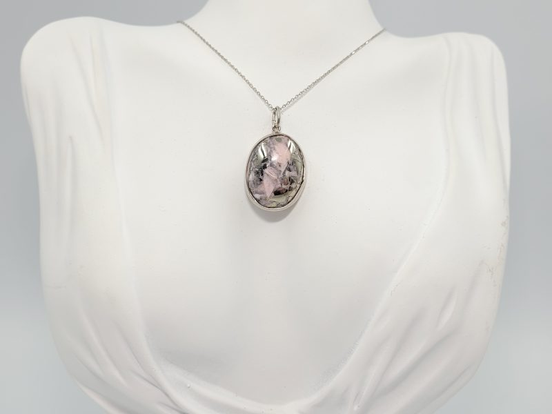 Rodochrosite-Pyrite Necklace