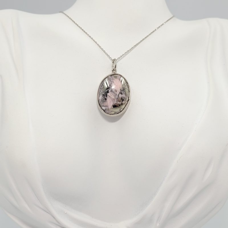 Rodochrosite-Pyrite Necklace