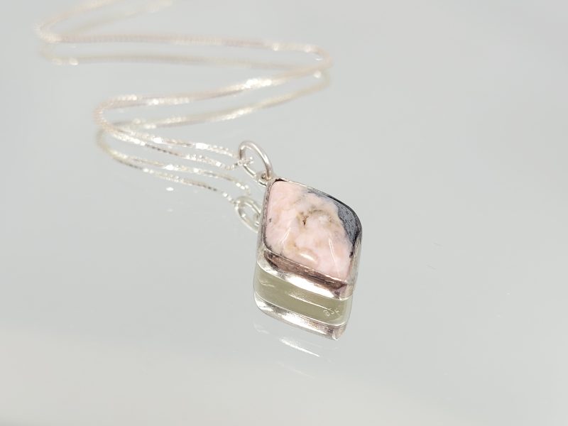 Rodochrosite-Pyrite Necklace