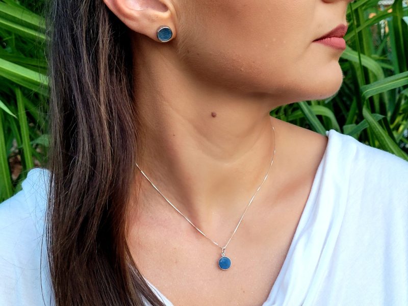 Chalcedony Earring