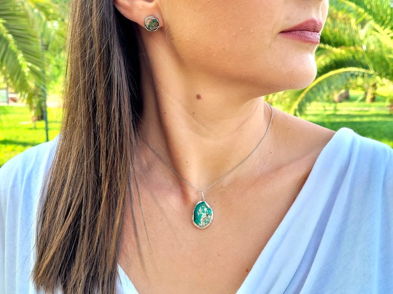Adamite Necklace