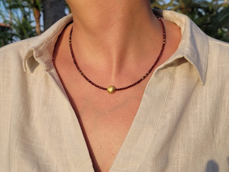 Garnet Necklace
