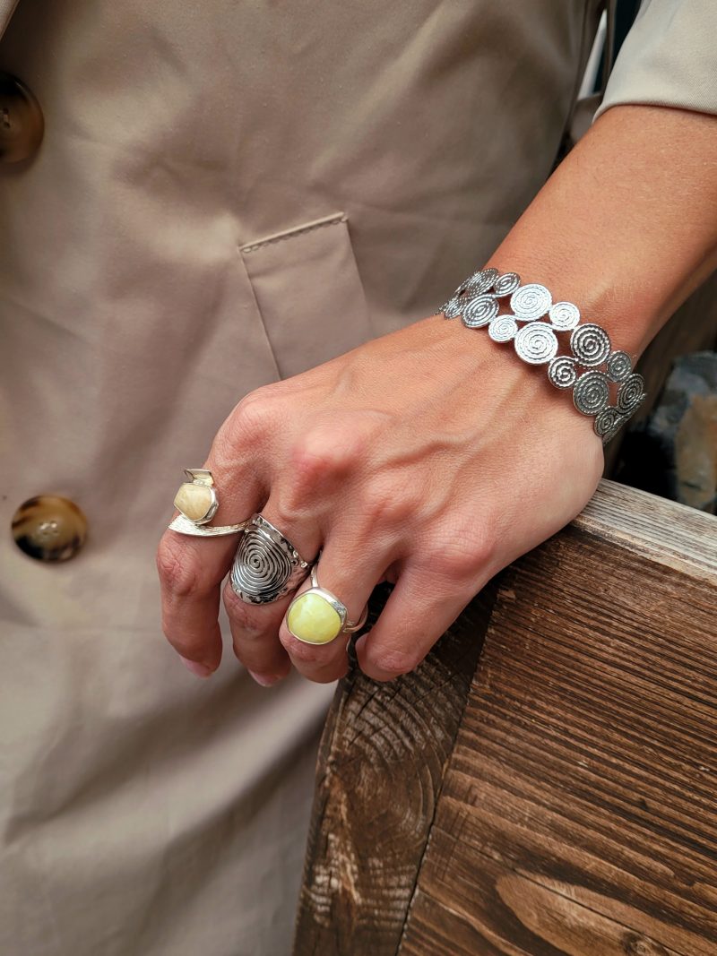 Aragonite Ring