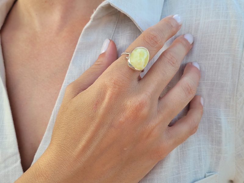 Aragonite Ring