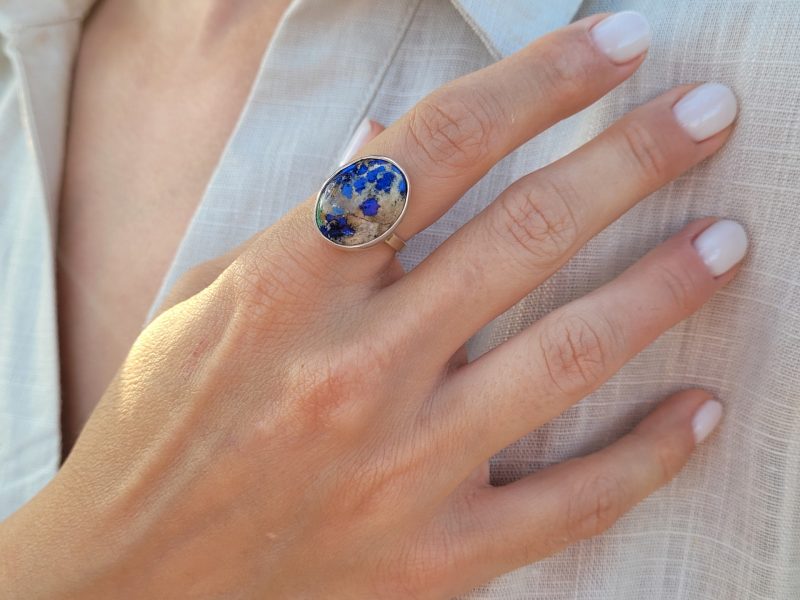 Azurite Ring