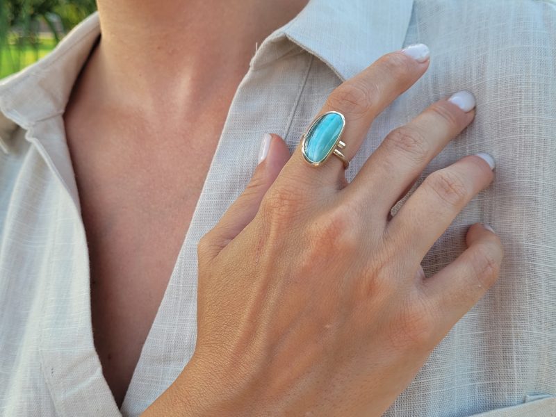 Smithsonite Ring