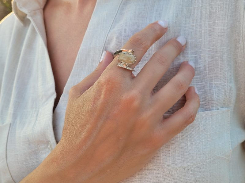 Aragonite Ring